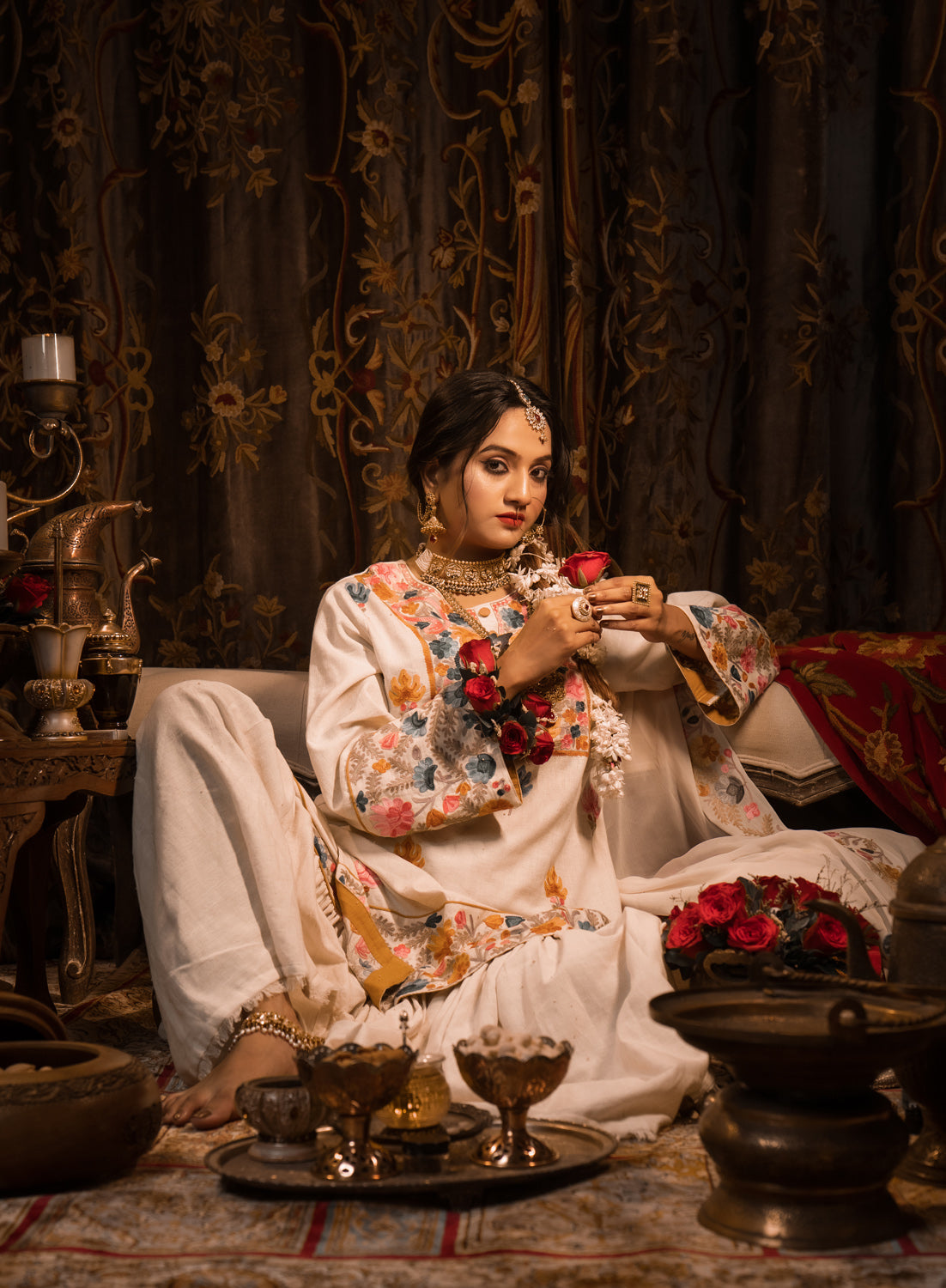 Roshan Aara Gharara Set