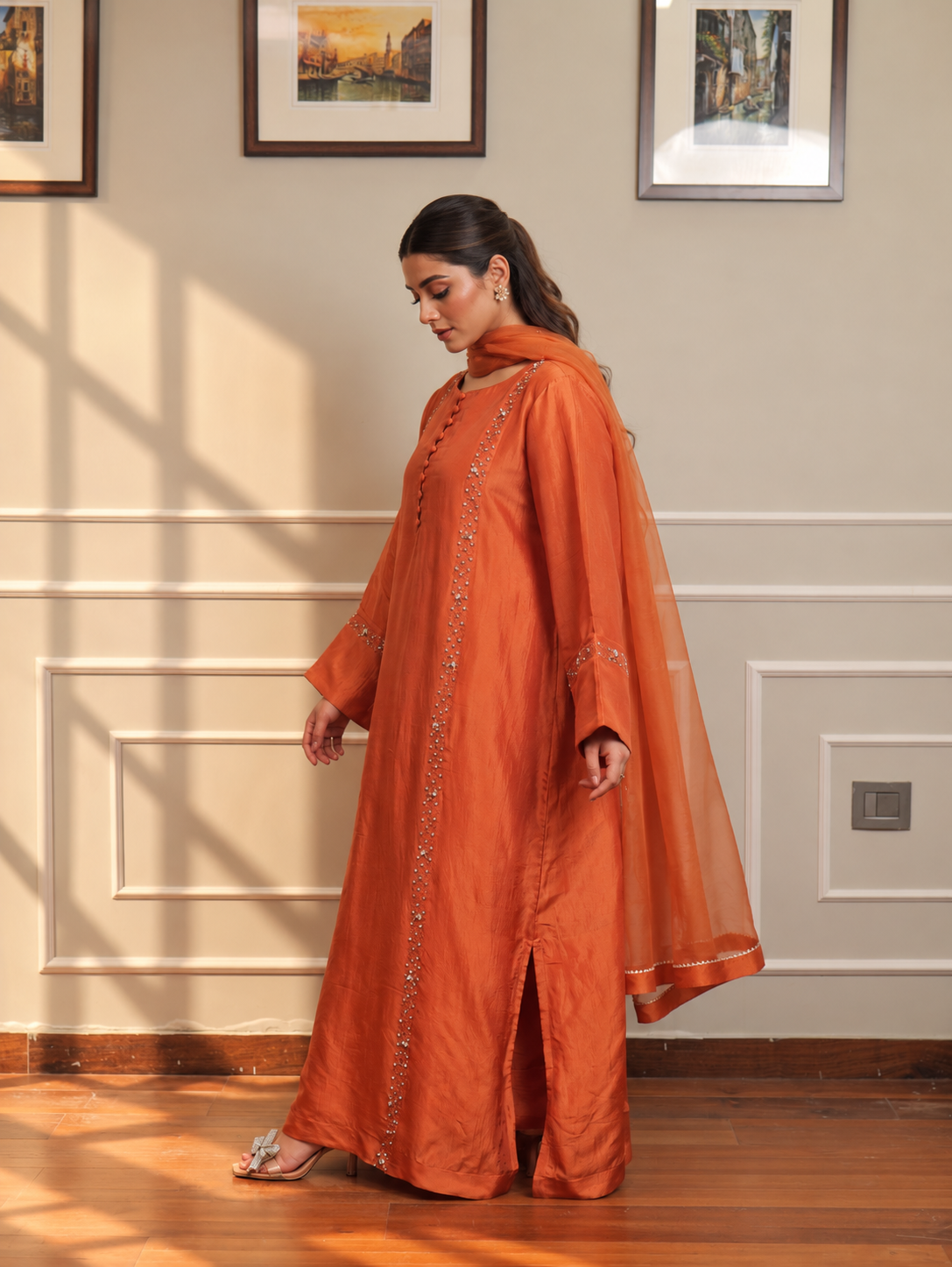 LIYANA KANDURA/KAFTAN RUST