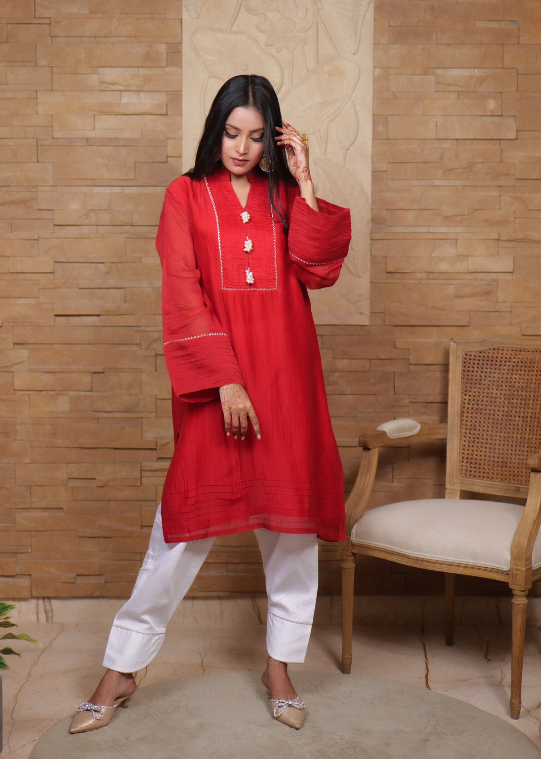 Jashan-e-Bahara Panel Kurta Set