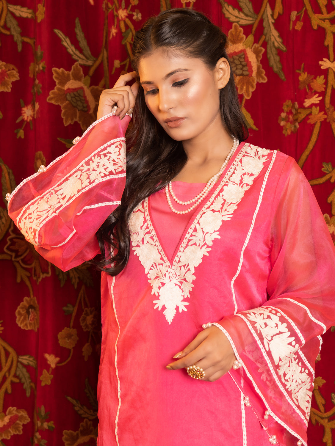 Maham Statement Sleeve Kurta
