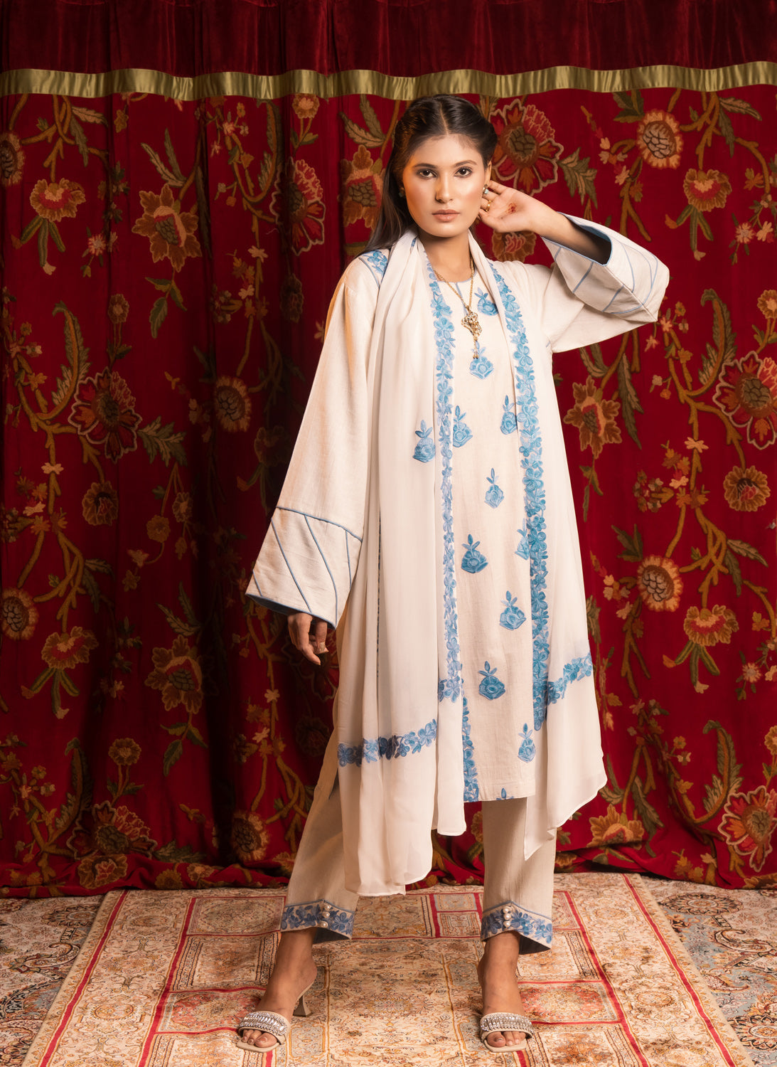 Maham Tulip Kurta Set