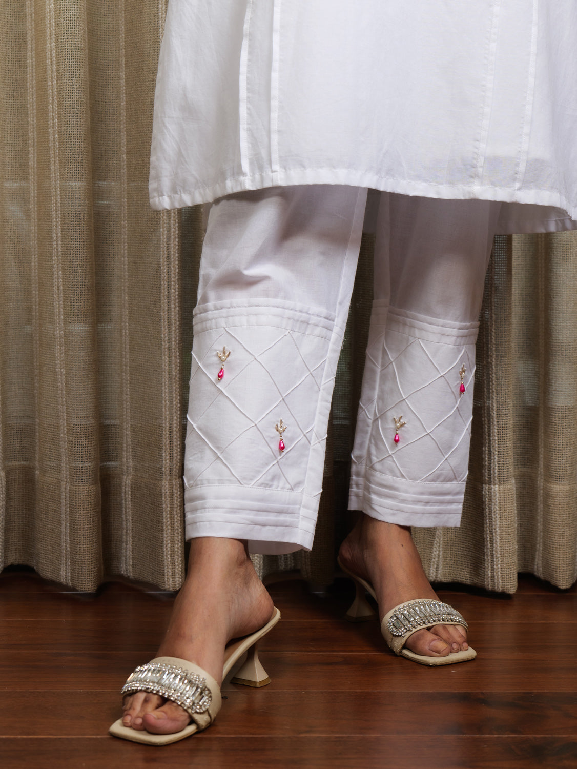 Muntazir Zardozi Embroidered Kurta Set