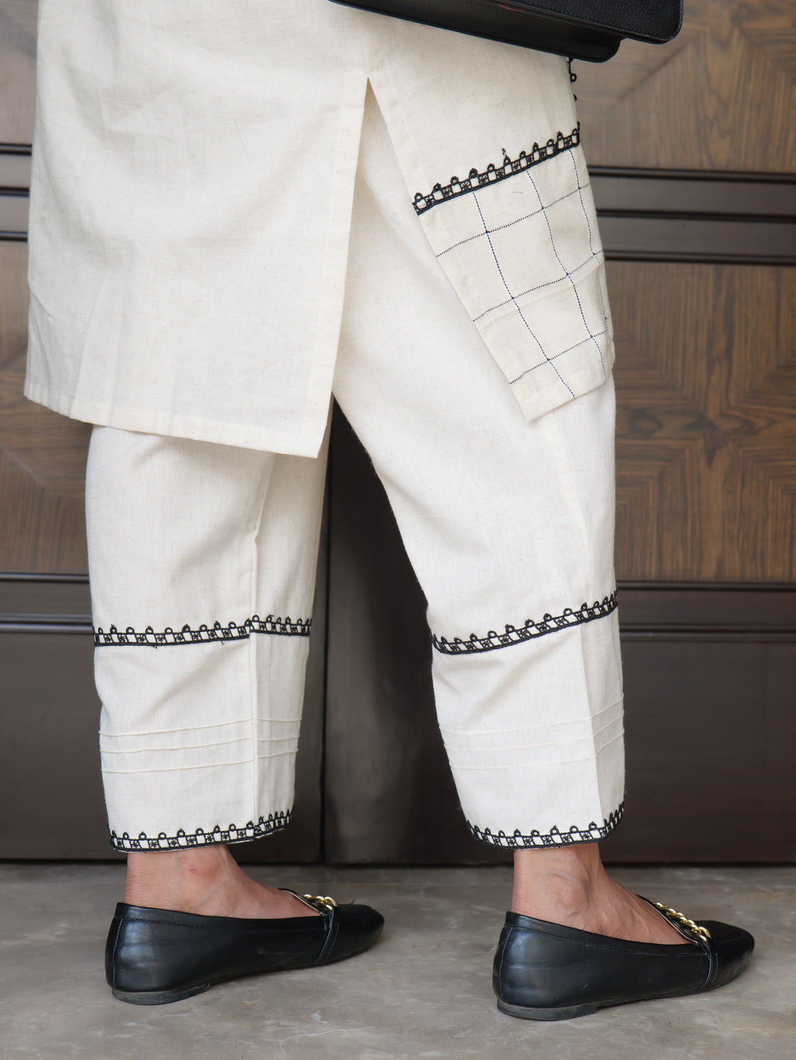 Sultana Panel Kurta Set
