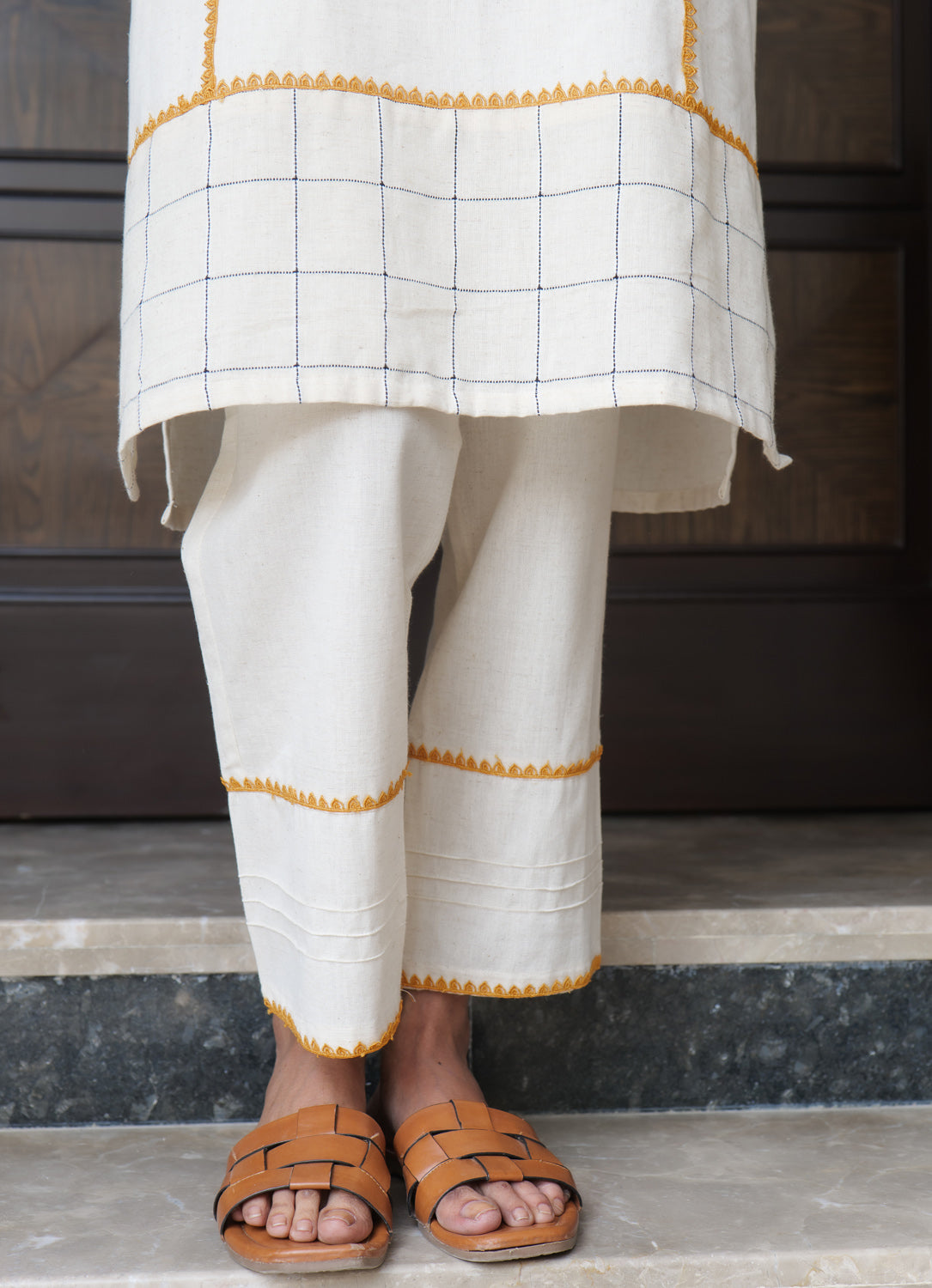 Sultana Panel Kurta Set
