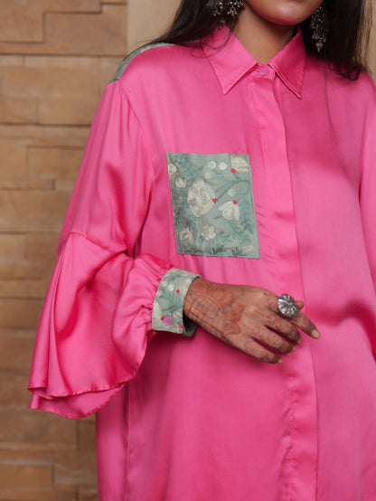 Begum Kashmiri Aari Embroidered Shirt Co-ord