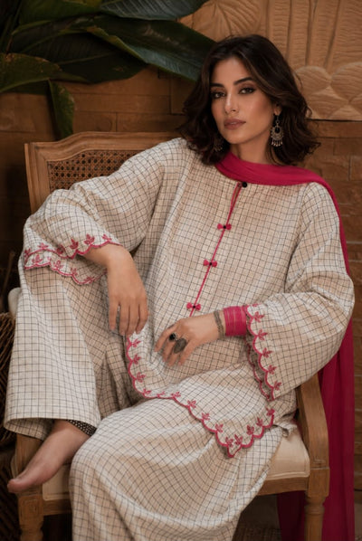 QISSA FARSHI SHALWAR KAMEEZ PINK