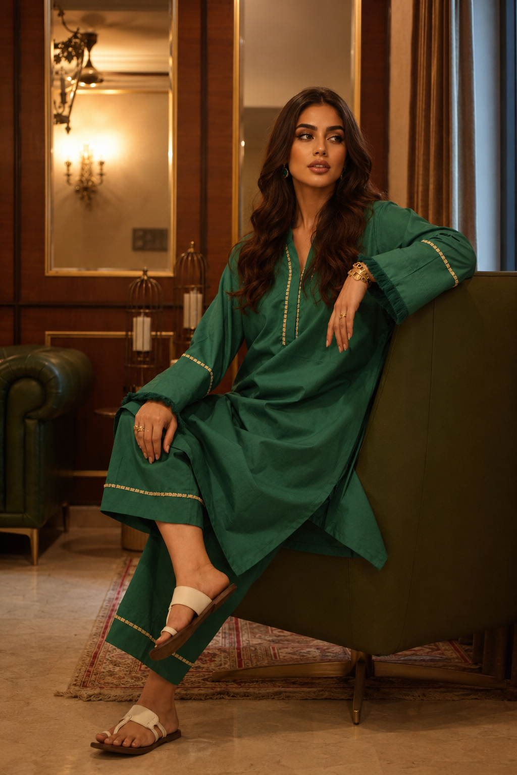 AYLA KAMEEZ TROUSER CO-ORD