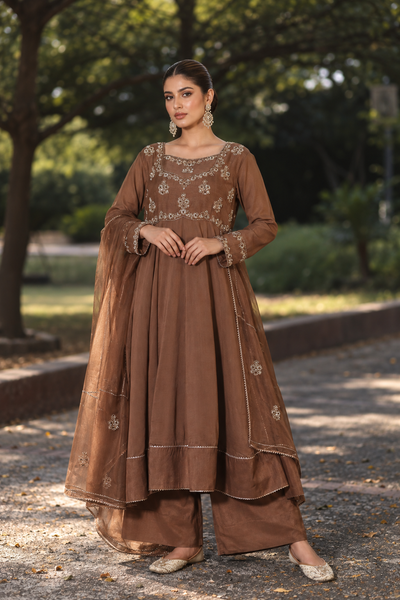 AMEERAN ANARKALI BROWN