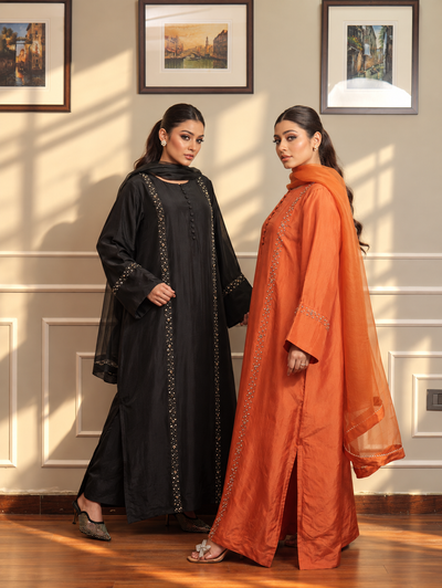 LIYANA KANDURA/KAFTAN BLACK