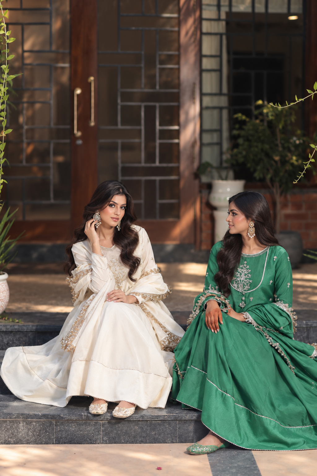 UMRAO ANARKALI GREEN