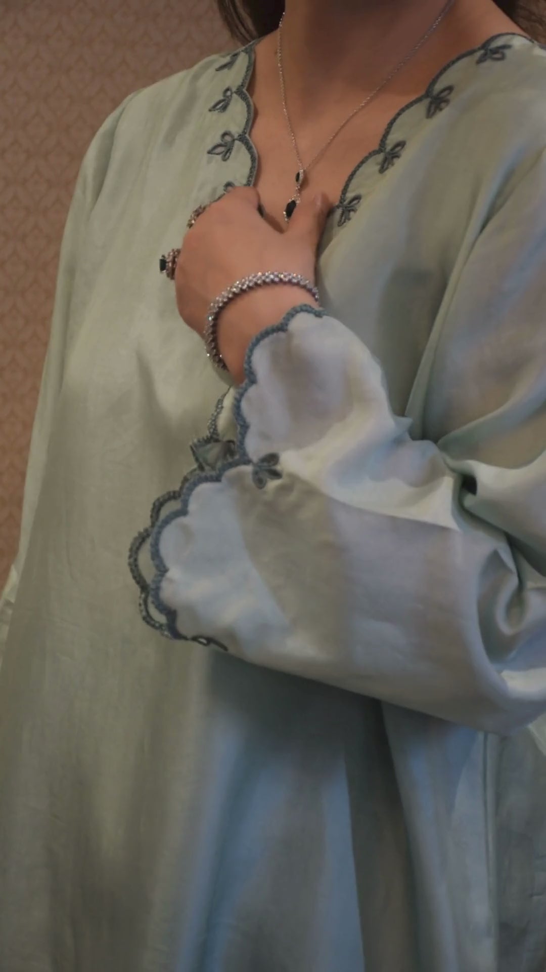 EVARA SHALWAR KAMEEZ MINT GREEN