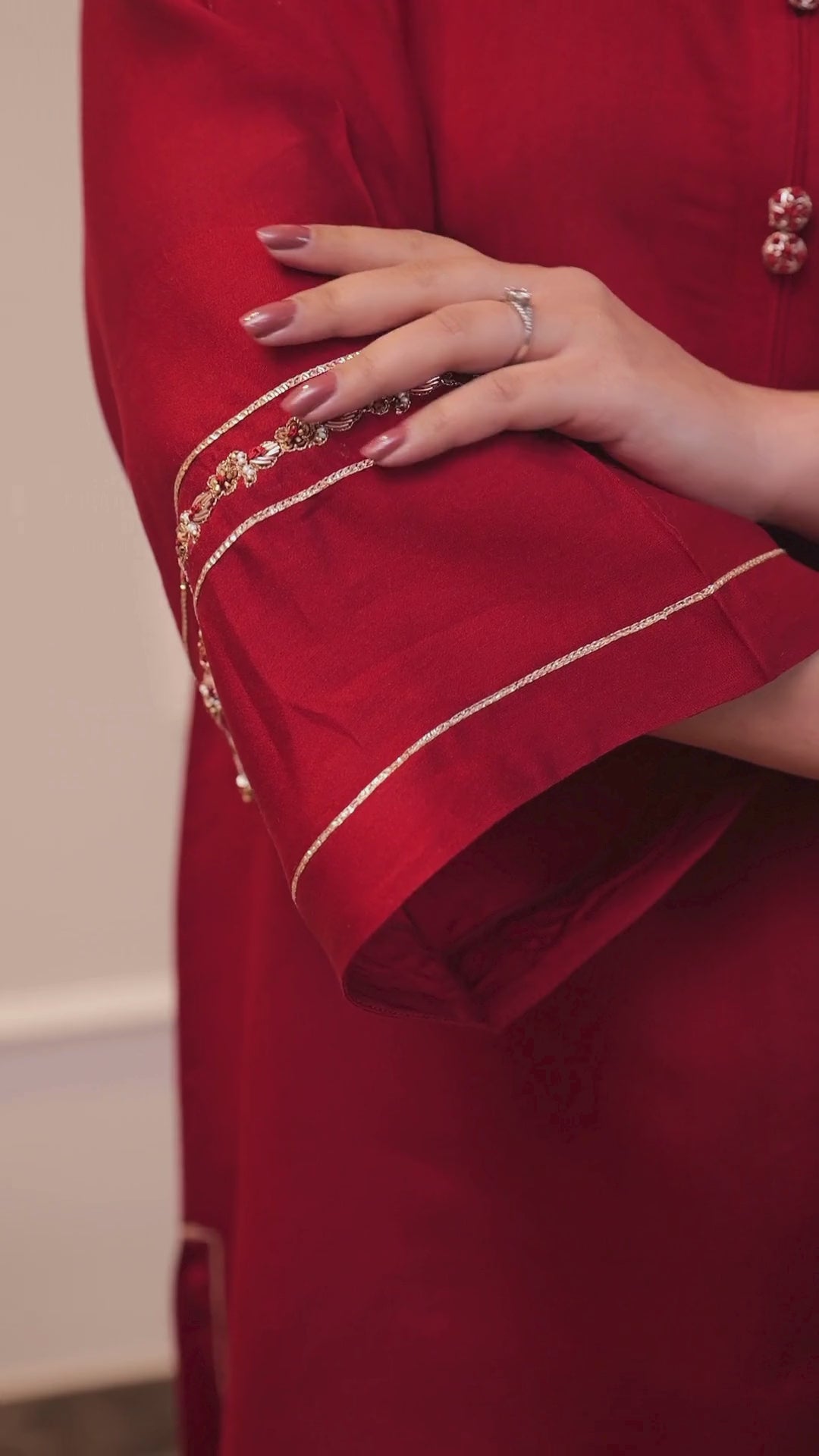 ZAREEFA KURTA WITH SHARARA TROUSER