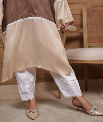 Jashan-e-Bahara  Color-block Kurta