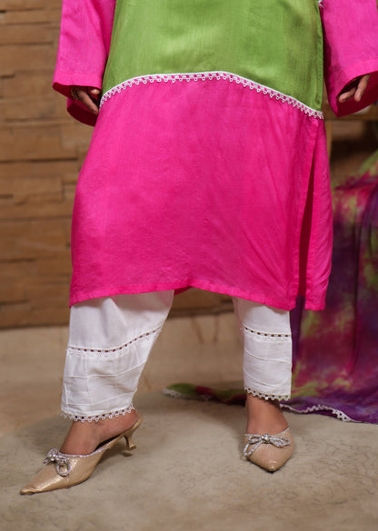 Jashan-e-Bahara  Color-block Kurta