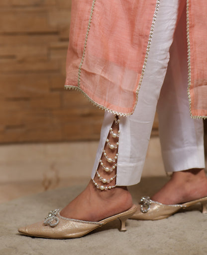 Jashan-e-Bahara Statement Sleeve Embellished Kurta