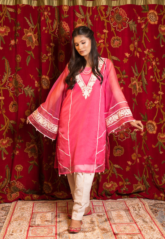 Maham Statement Sleeve Kurta