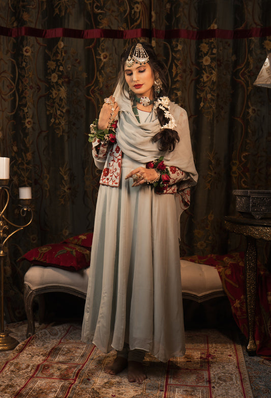 Mumtaz Statement Anarkali Set