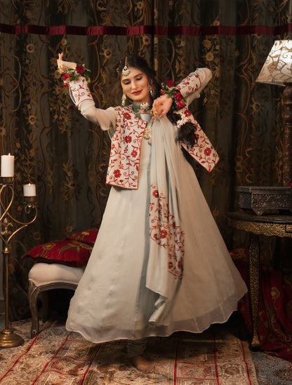Mumtaz Statement Anarkali Set