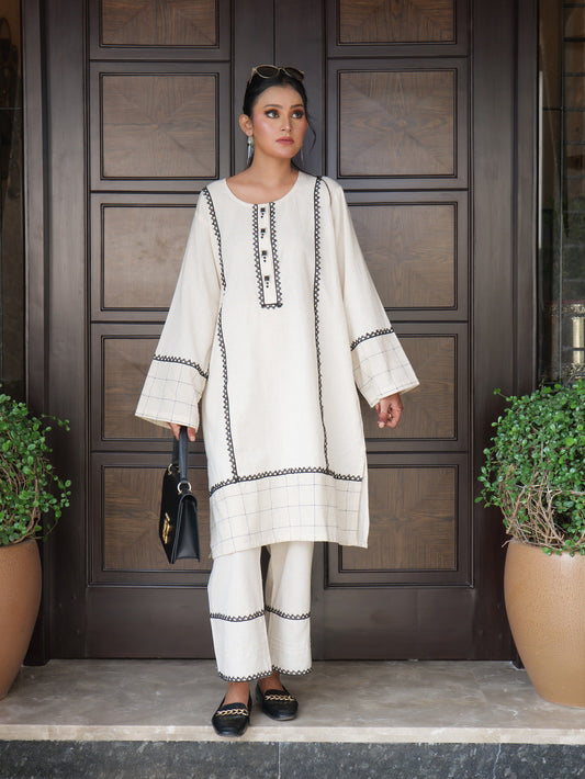 Sultana Panel Kurta Set
