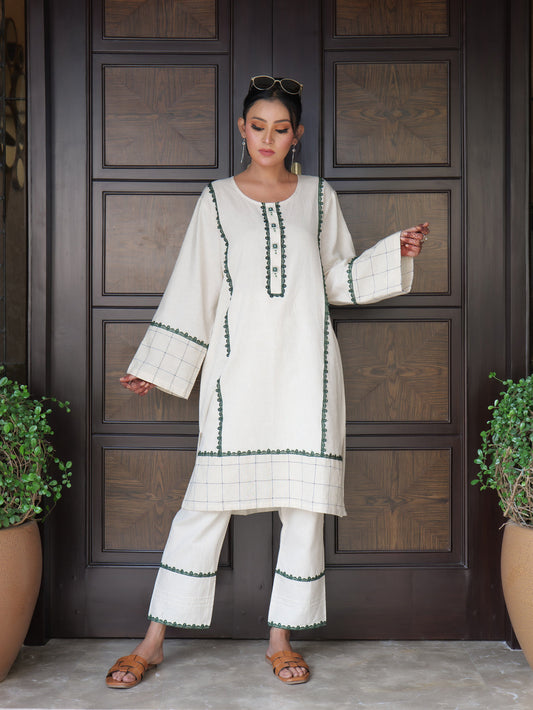 Sultana Panel Kurta Set
